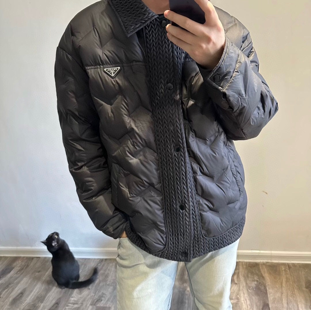 PR Lapel Windproof Down Jacket 1824101604