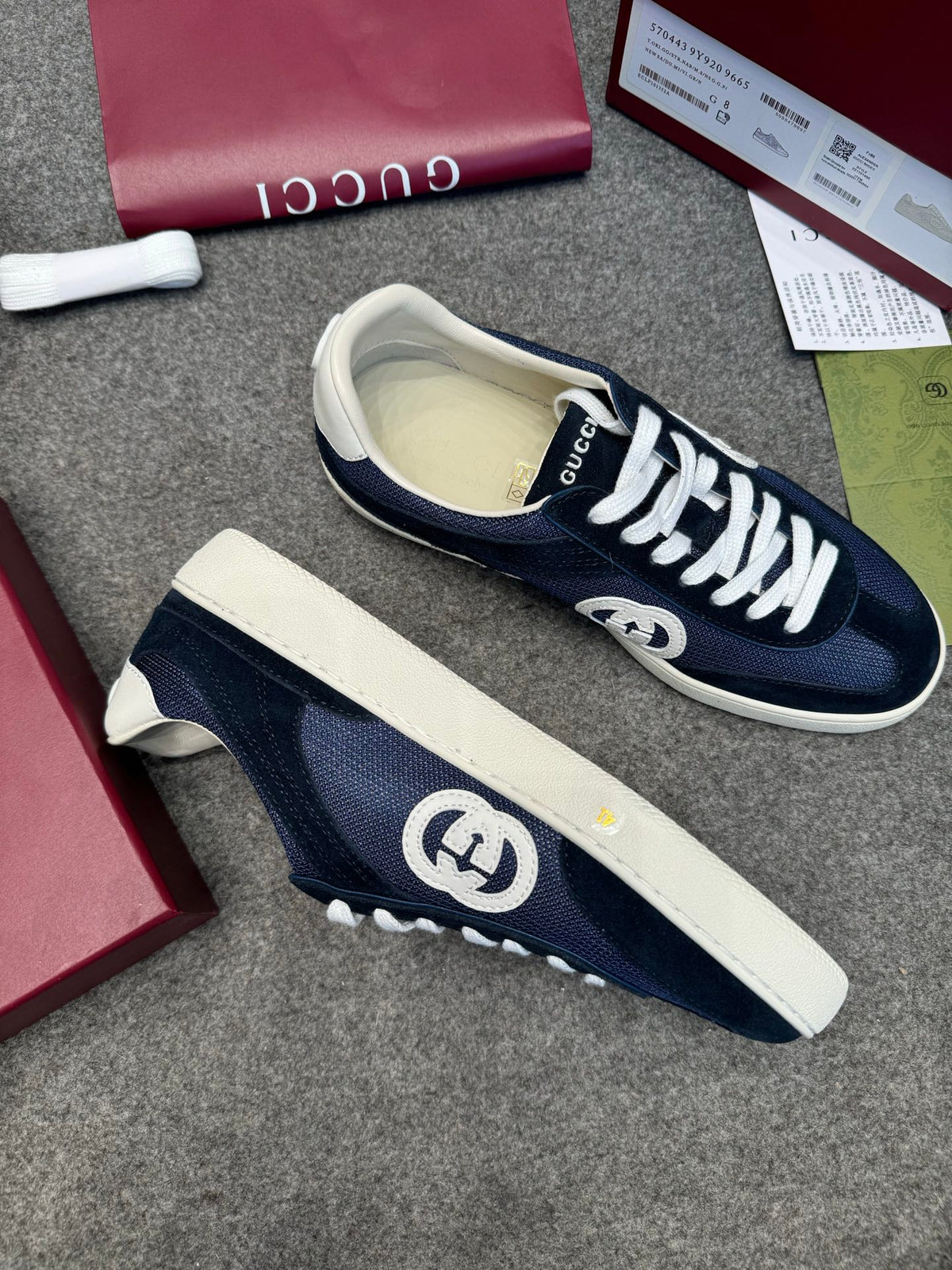 GUI Interlocking G74 Dexun shoes 1825040103