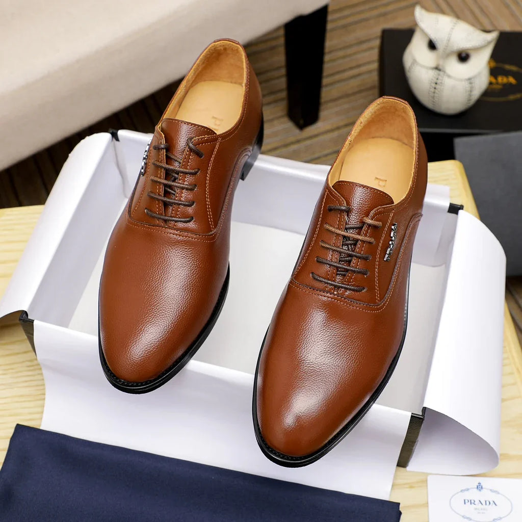New men's casual leather shoes 1024041734