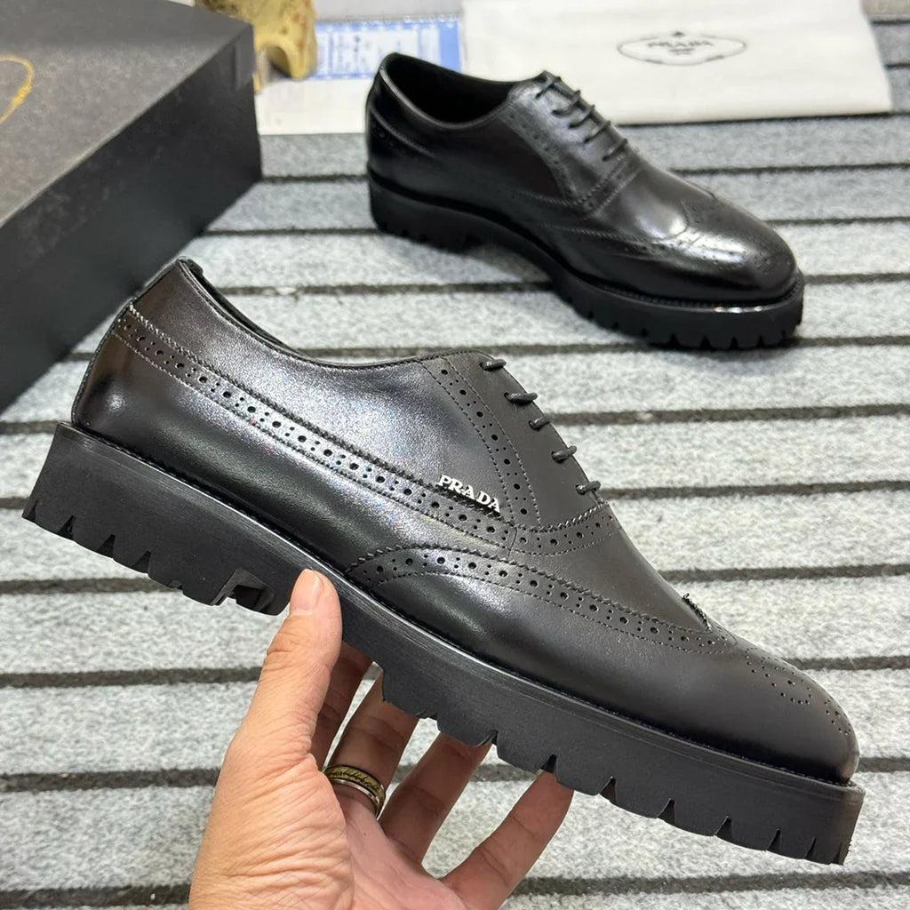 New men's casual leather shoes 1024041737