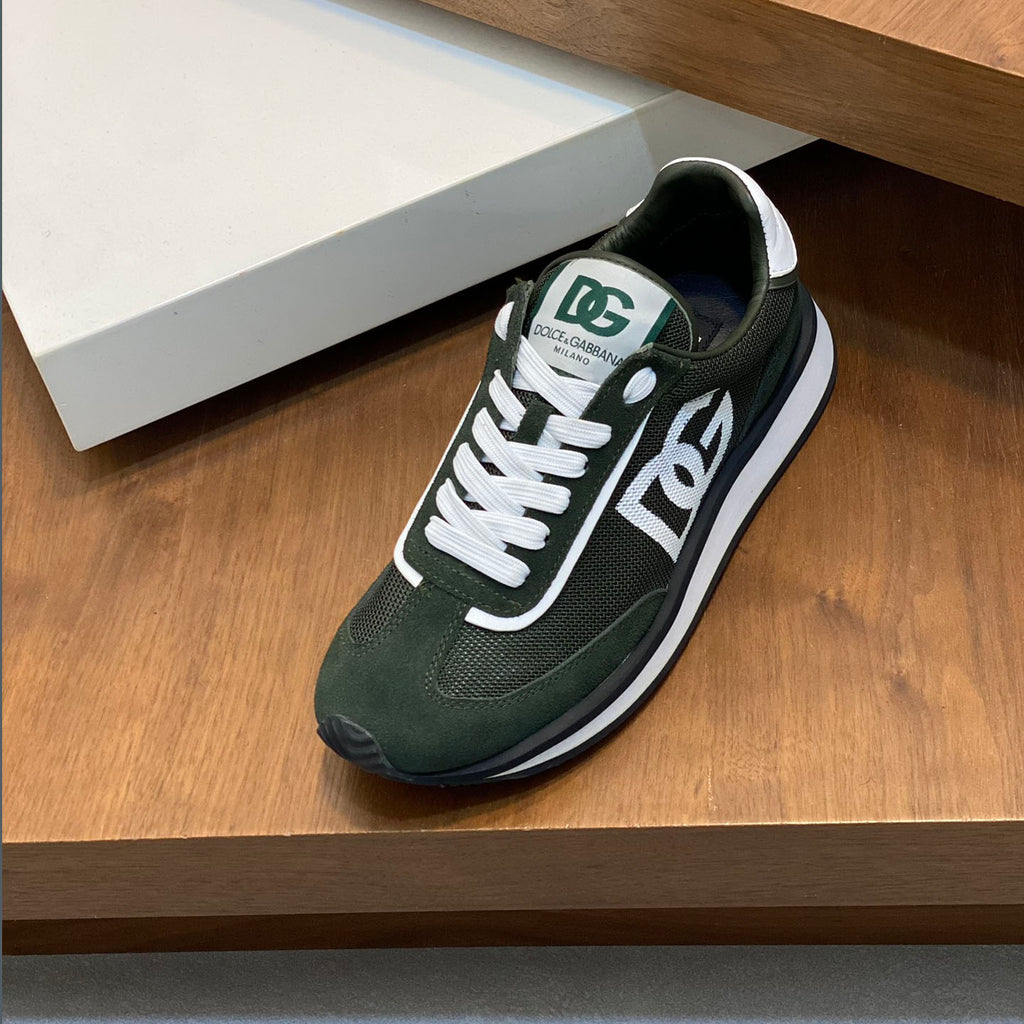D&G New cowhide lining TPR elastic outsole sneakers XC24092813