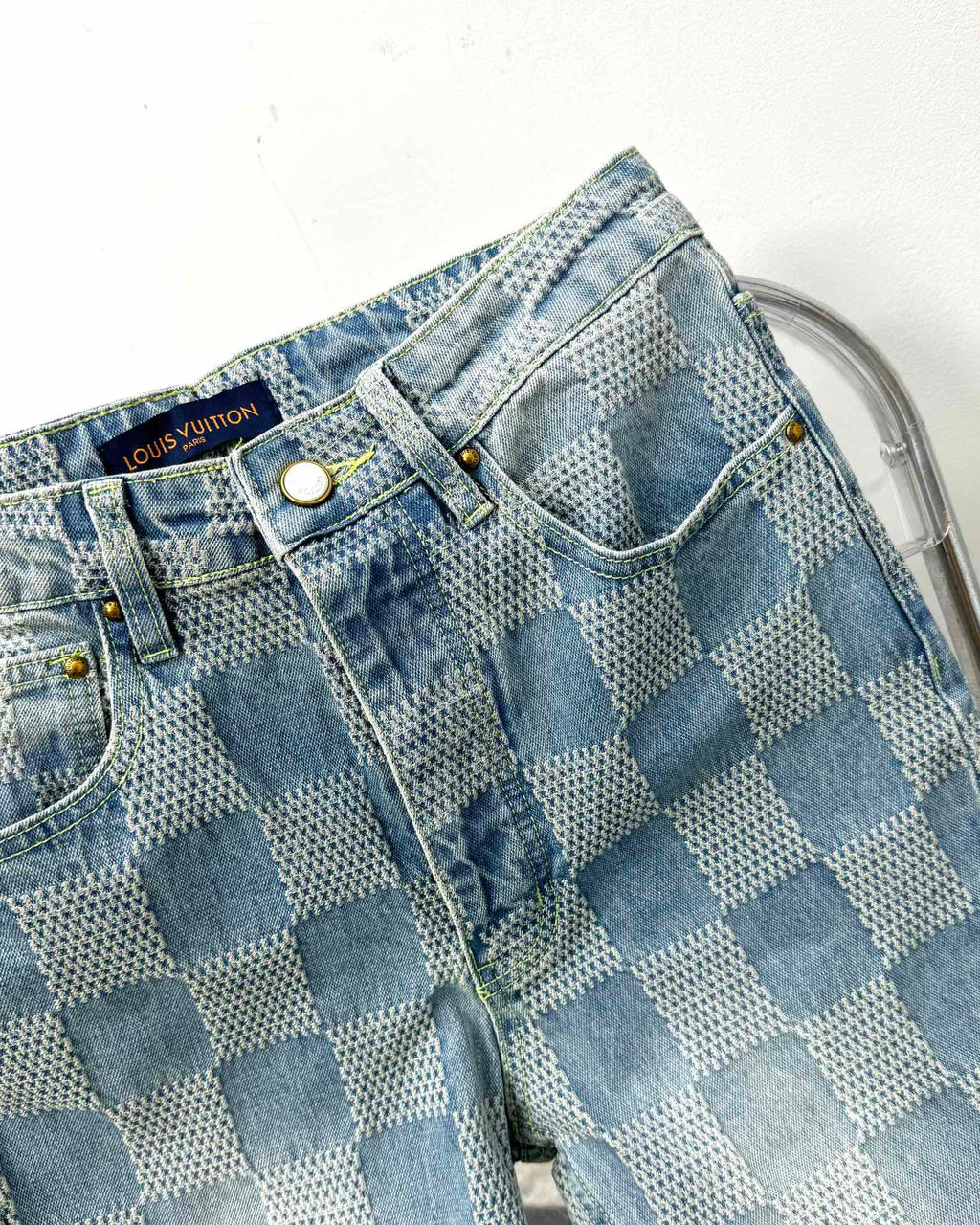 VV Plaid jeans 1825022820