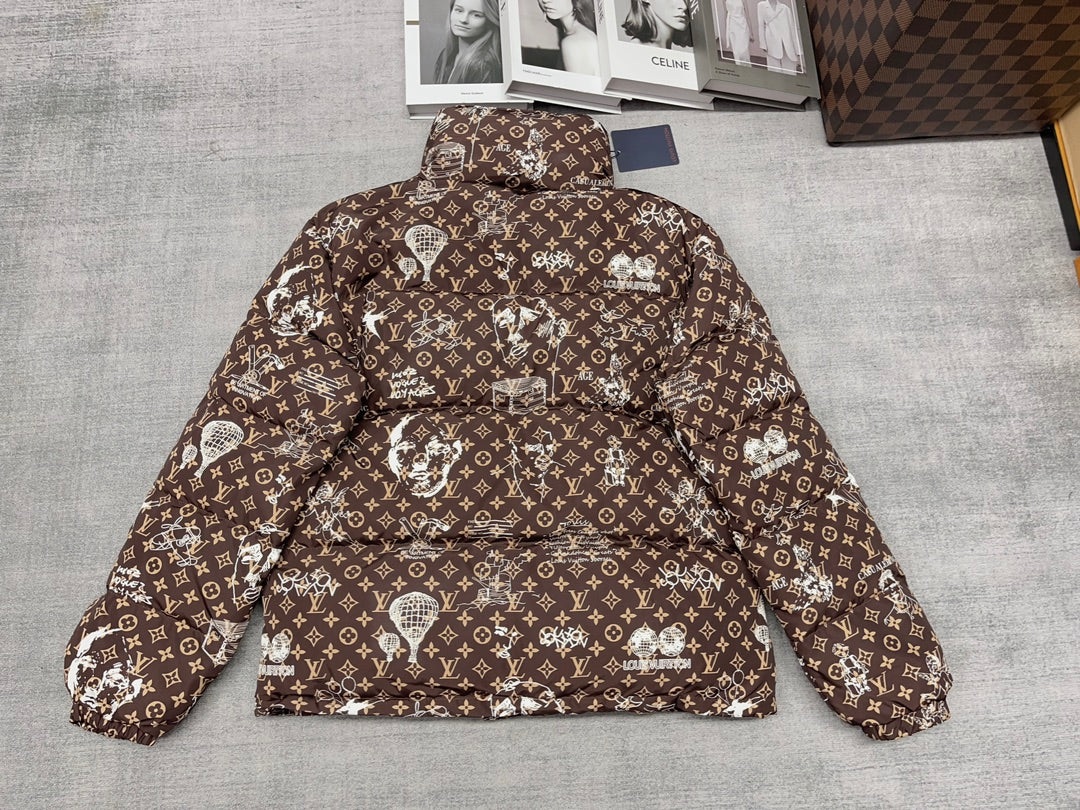VV Graffiti down cotton jacket 1824093004