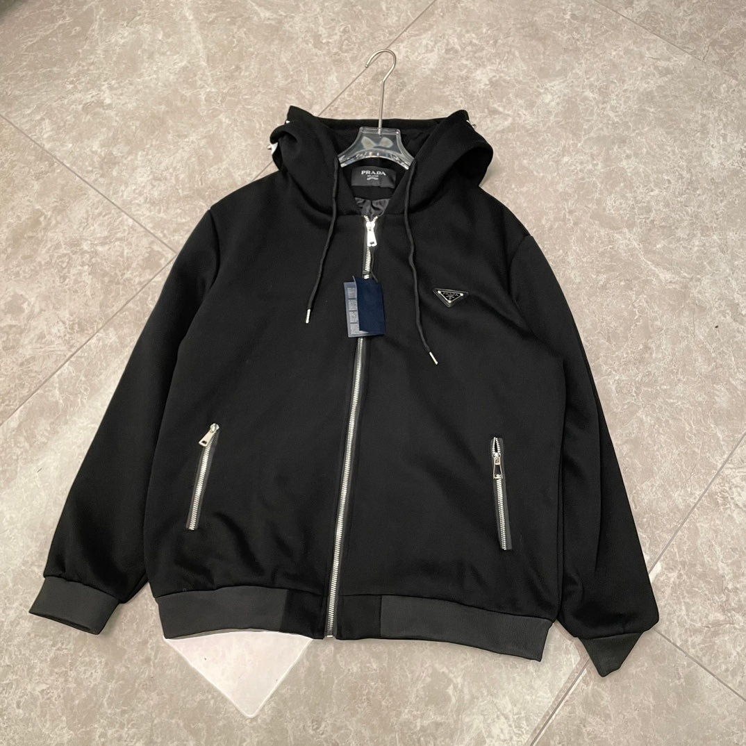 PR studded hoodie coat 1824091004