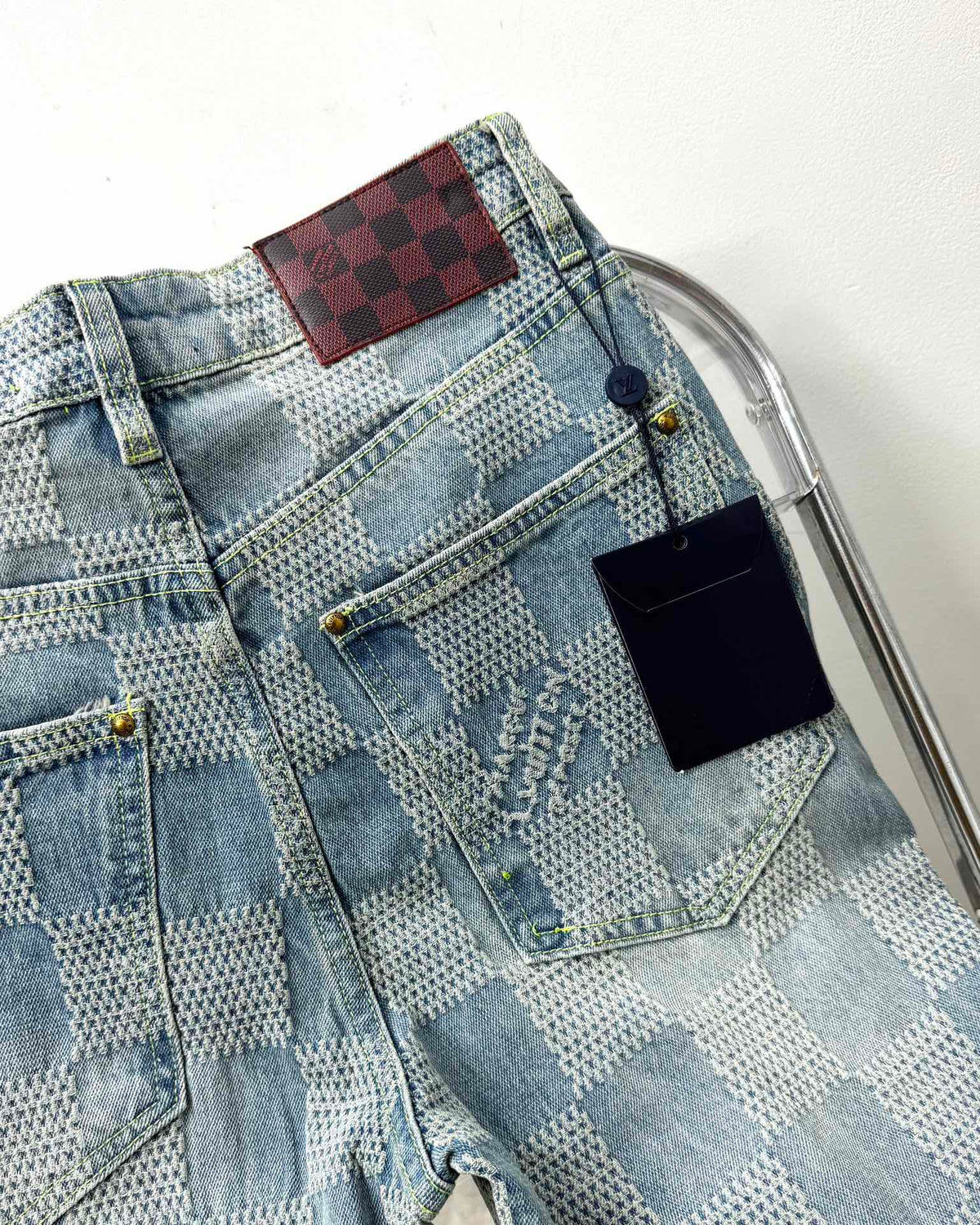 VV Plaid jeans 1825022820
