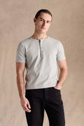 Henley Short Sleeve | Grey