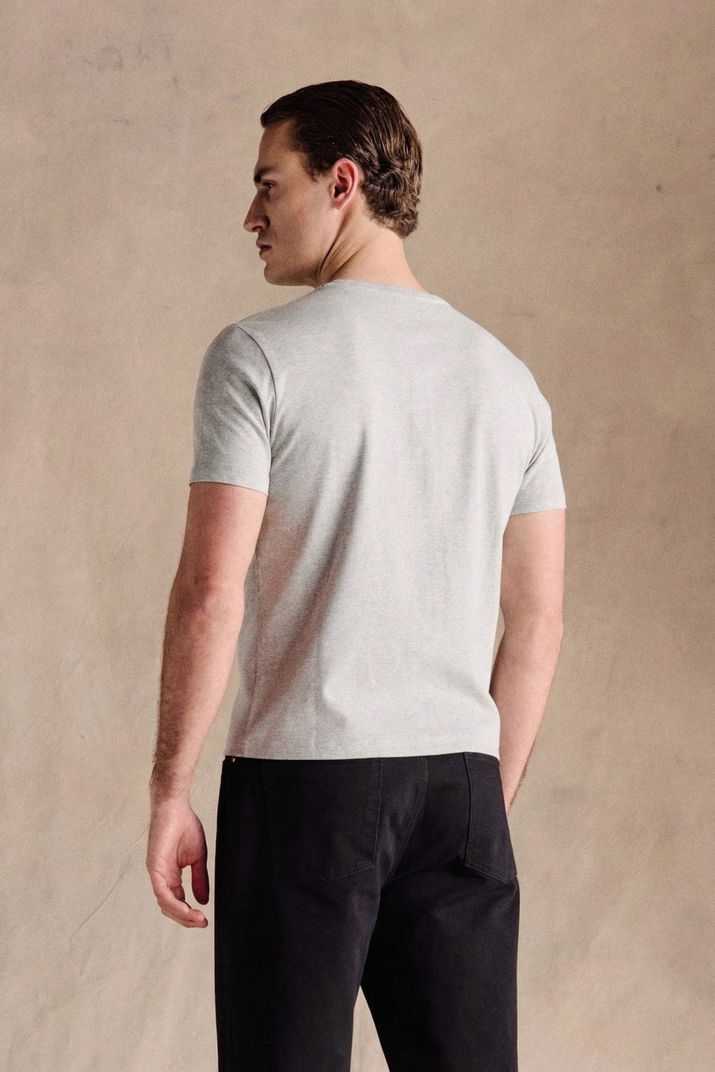 Henley Short Sleeve | Grey
