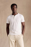 Henley Short Sleeve | White