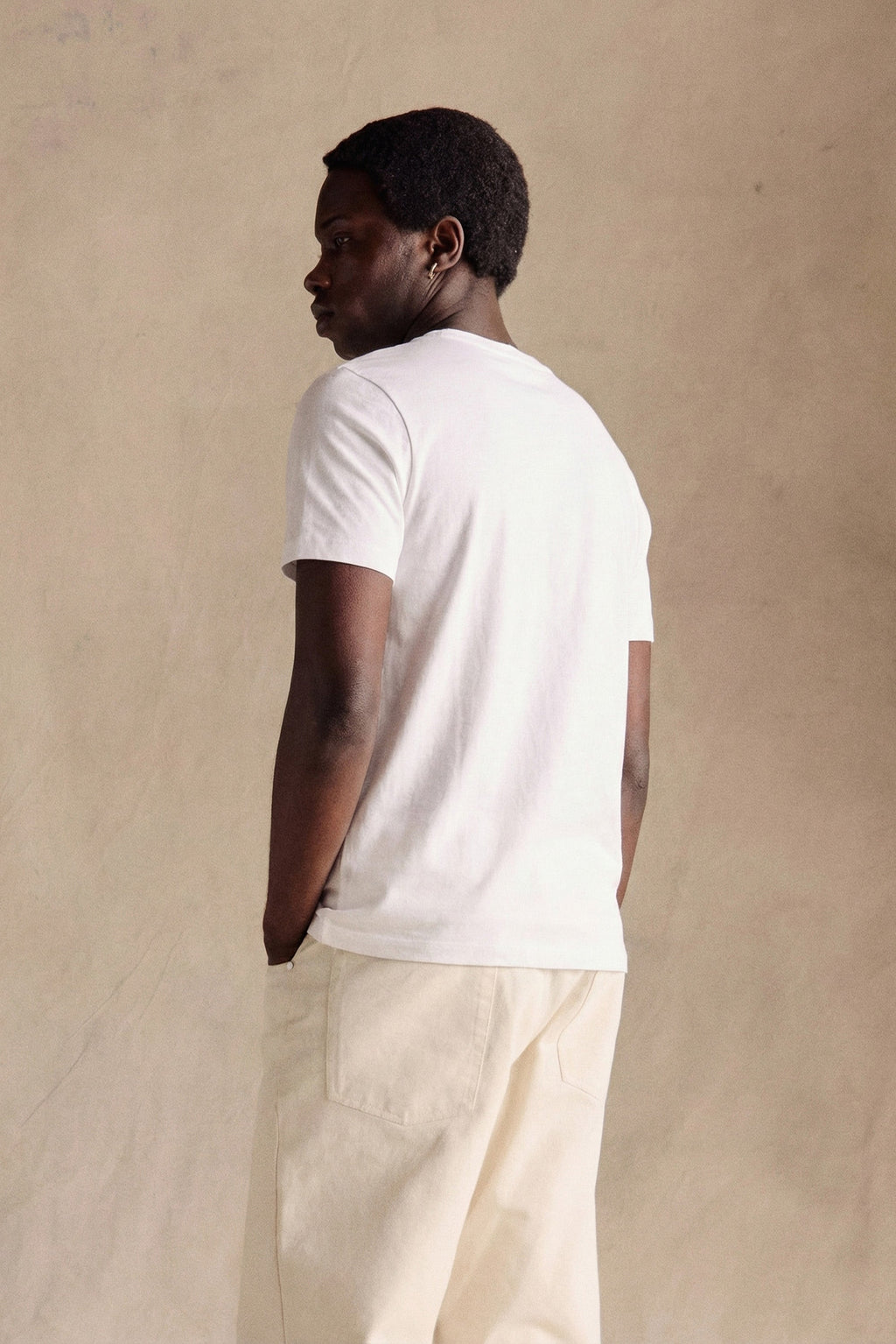 Henley Short Sleeve | White