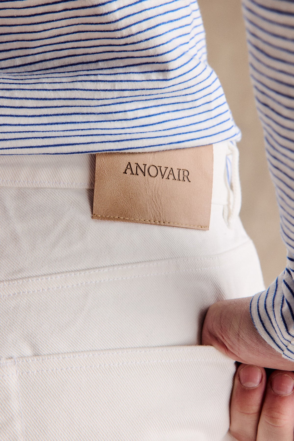 Riviera Relaxed Straight Leg Jeans | White