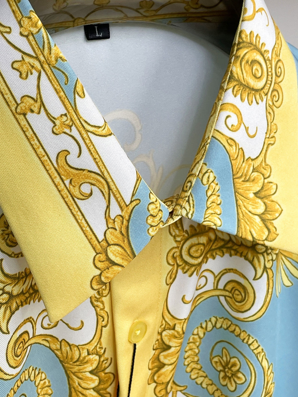 VS Printed Silk Twill Shirt 1826052806