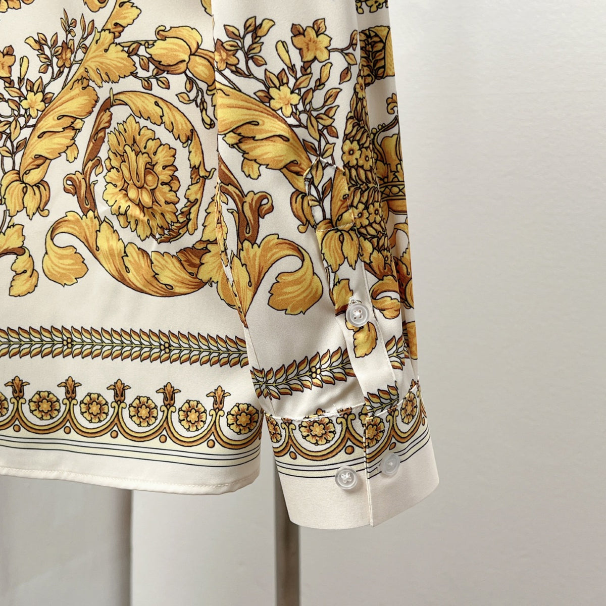 VS Printed Silk Twill Shirt 1826052810