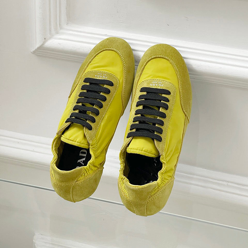 PR unisex Collapse Nylon stretch sneakers 1825060501
