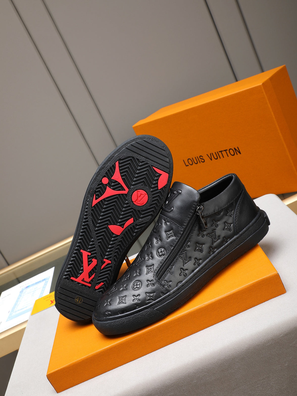 VV Zippered casual sneakers 1825122511