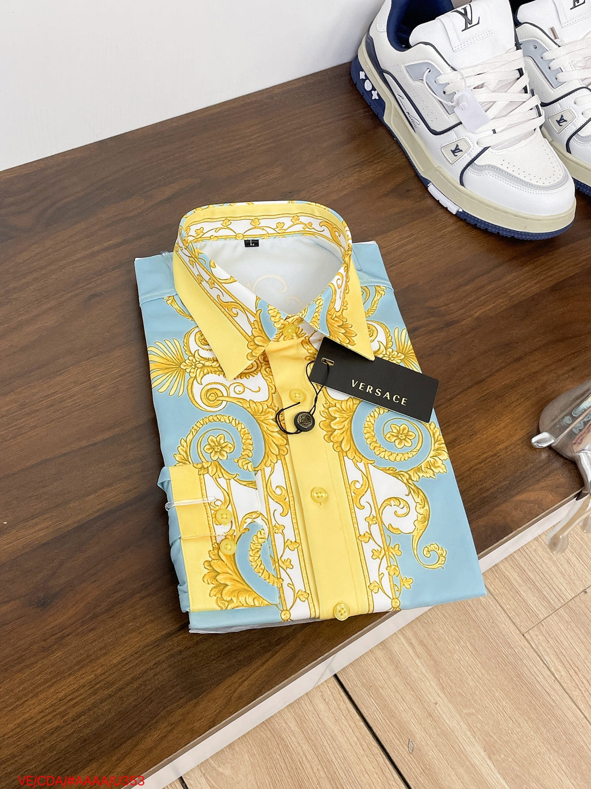 VS Printed Silk Twill Shirt 1826052806