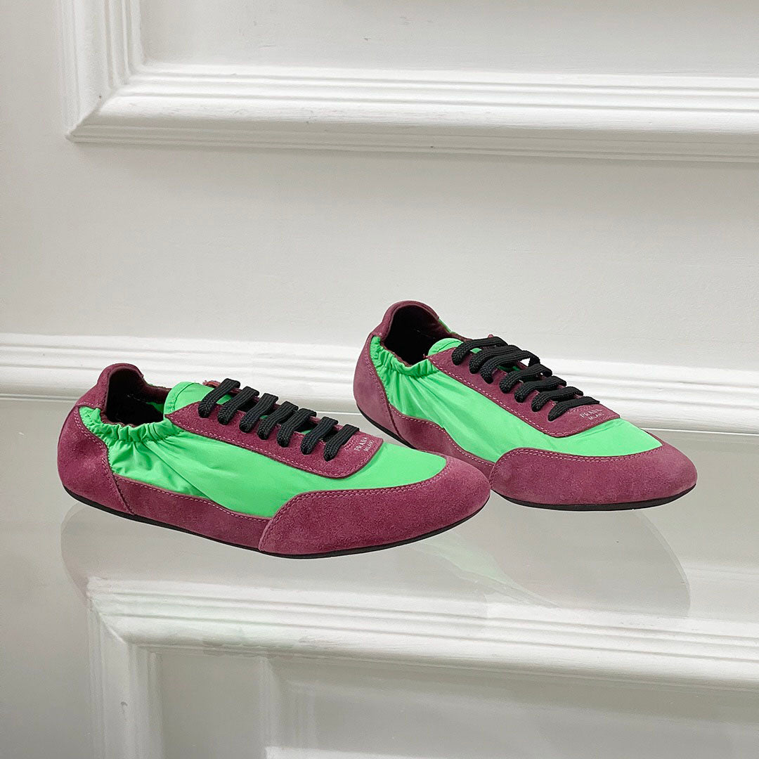 PR unisex Collapse Nylon stretch sneakers 1825060501
