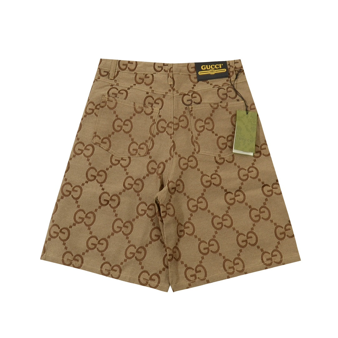 GUI Casual couple shorts 1825052217