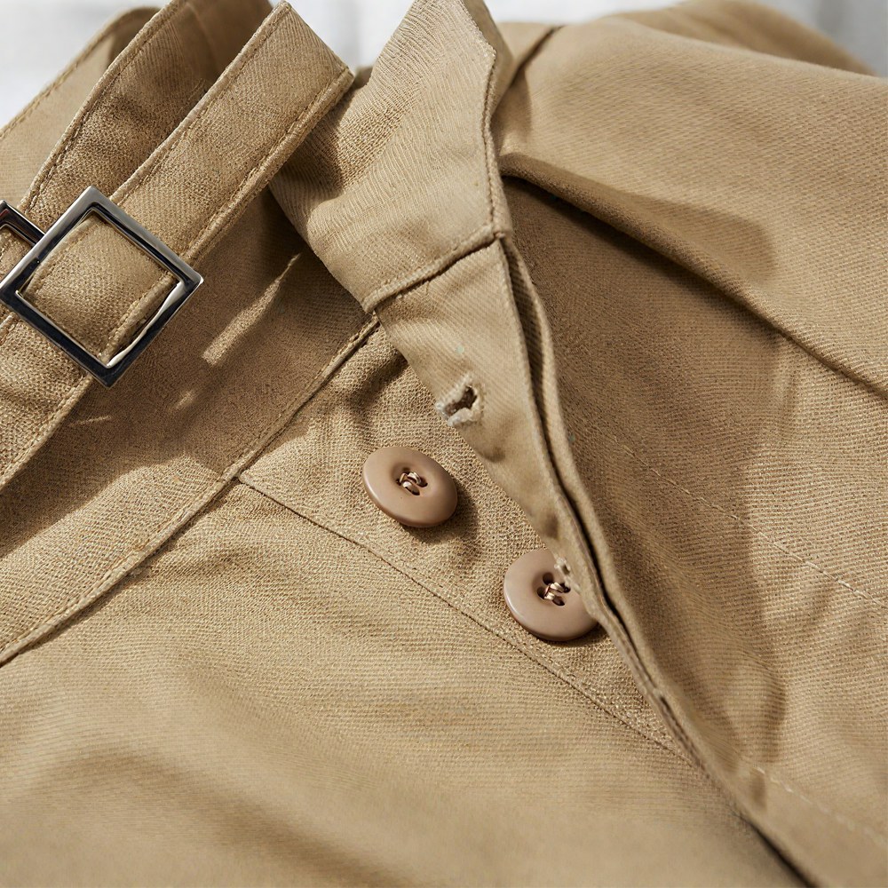 グルカ風バミューダカジュアルパンツ