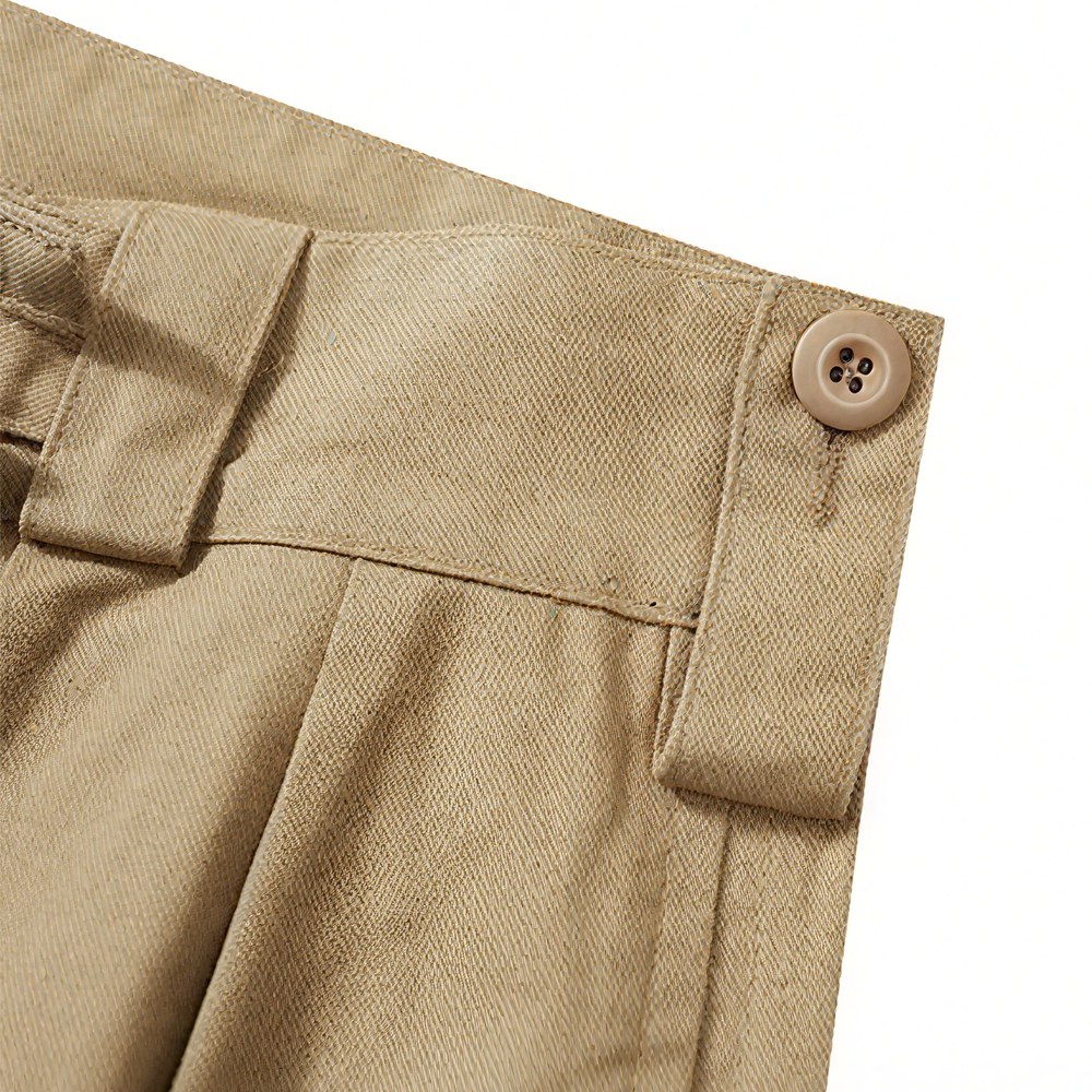 グルカ風バミューダカジュアルパンツ