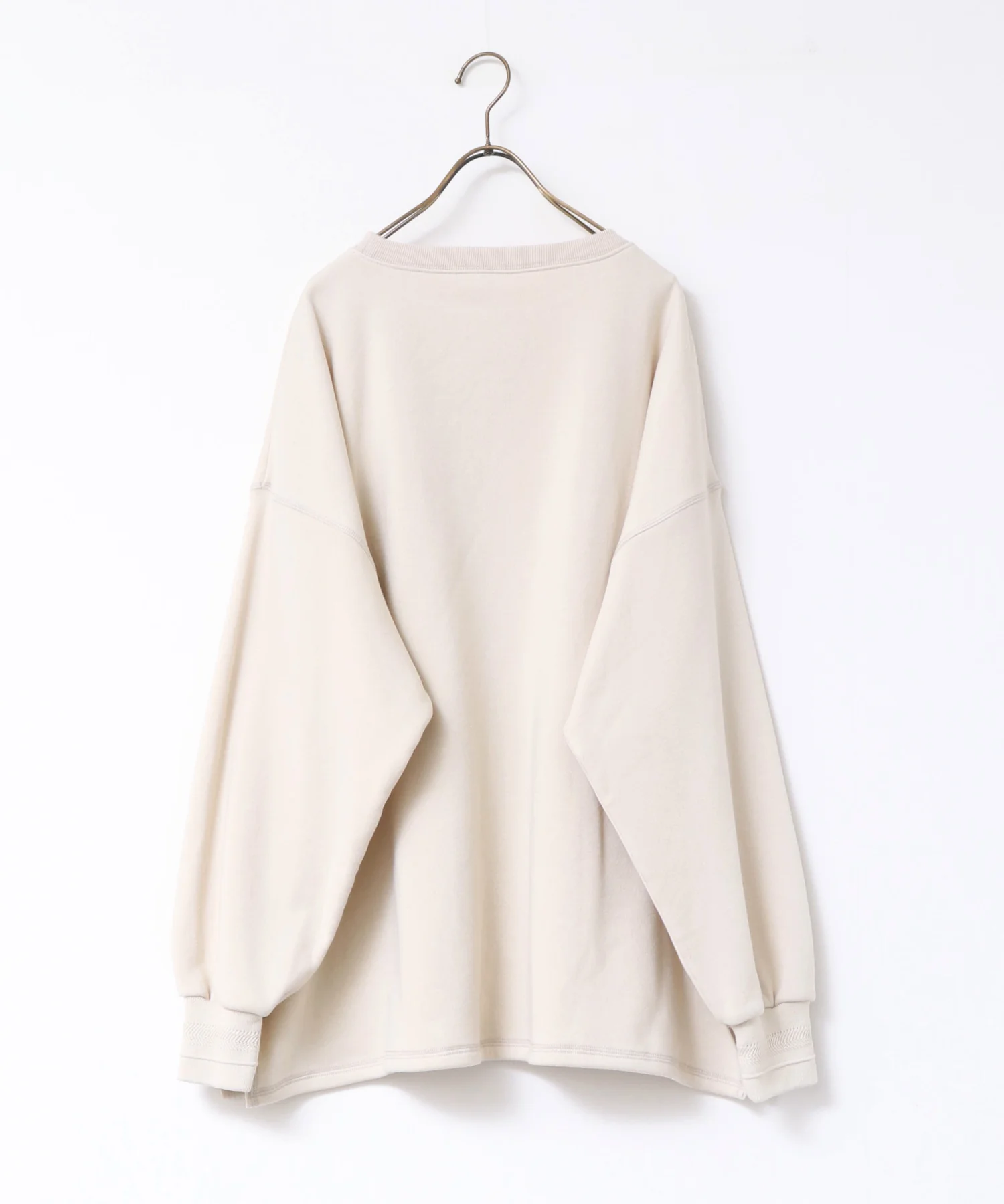 裏起毛オーバーサイズスウェット