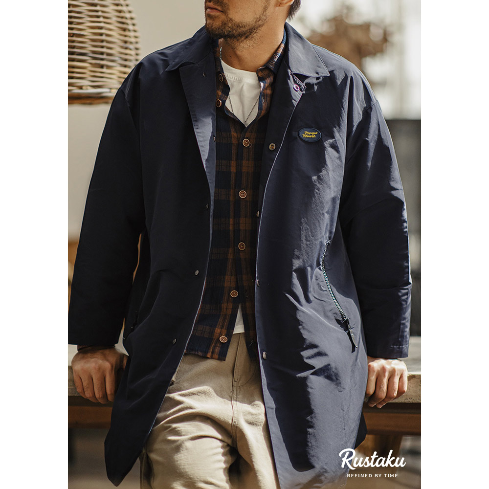 テフロン「防風・防水・防汚」バルマカーンコート