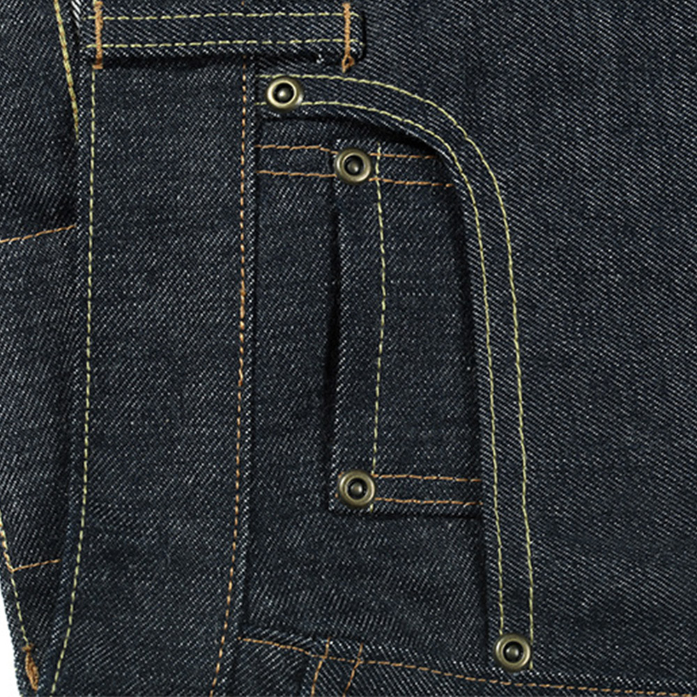 ストレートセルビッジデニム