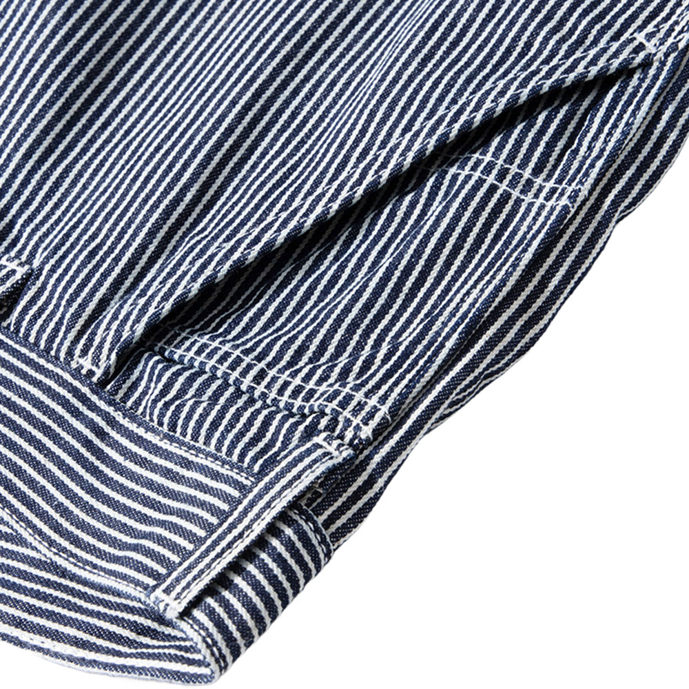 アメカジ　ストライプカーゴパンツ